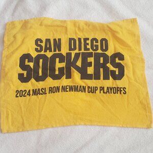 SAN DIEGO SOCKERS  2024 MASL RON NEWMAN CUP PLAYOFFS towel